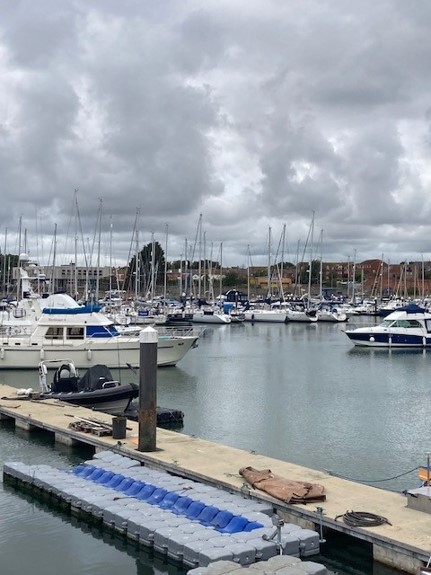 View of harbour from North Quay